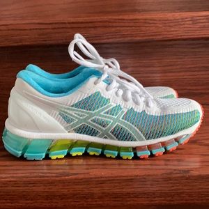 Asics Women Gel-Quantum 360 White/Snow/Flash Coral